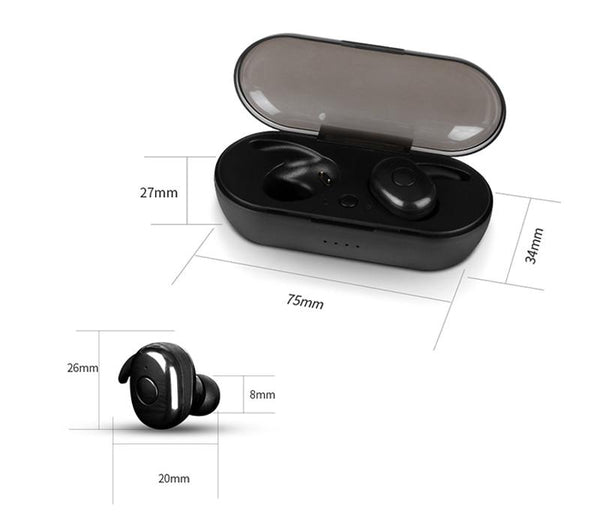 Wireless 3D Earphone Stereo Sound Earbud