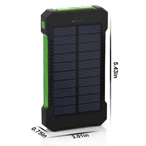 Solar Power Bank 20000mAh Double USB
