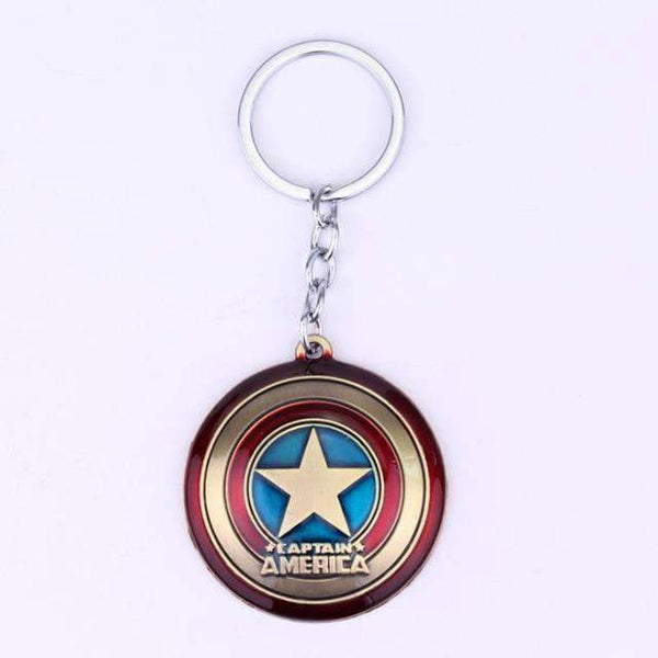 Captain Marvel Ring Avengers Keychain