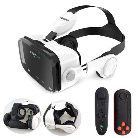 3D Cardboard Helmet Virtual Reality VR Glasses Headset Stereo
