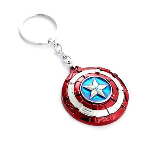 Captain Marvel Ring Avengers Keychain