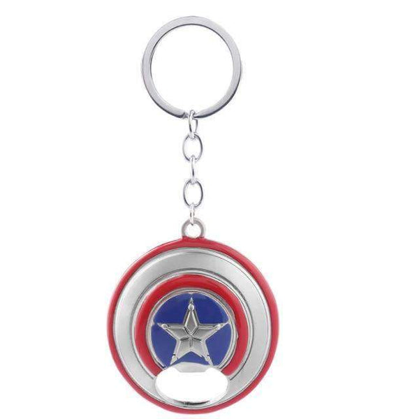 Captain Marvel Ring Avengers Keychain