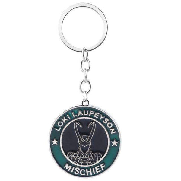 Captain Marvel Ring Avengers Keychain