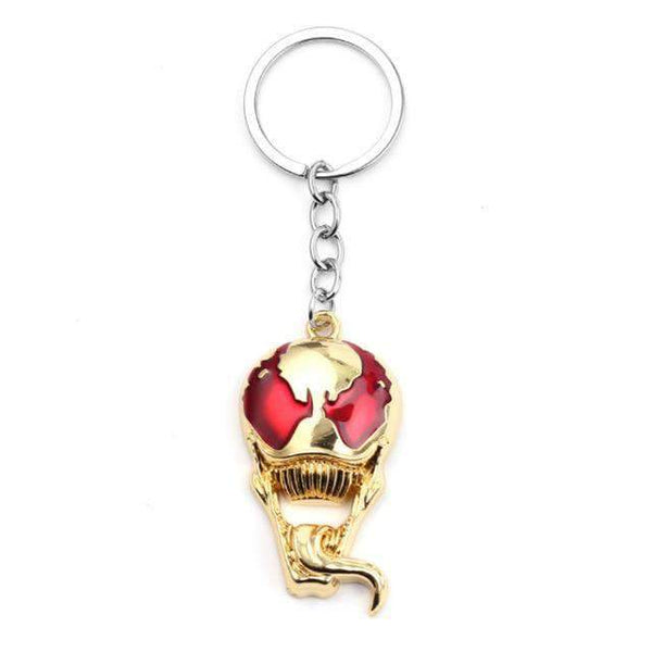 Captain Marvel Ring Avengers Keychain