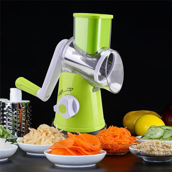 Multi-function Vegetable Shredder Hand-cranked Cheese Cutter