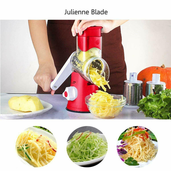 Multi-function Vegetable Shredder Hand-cranked Cheese Cutter