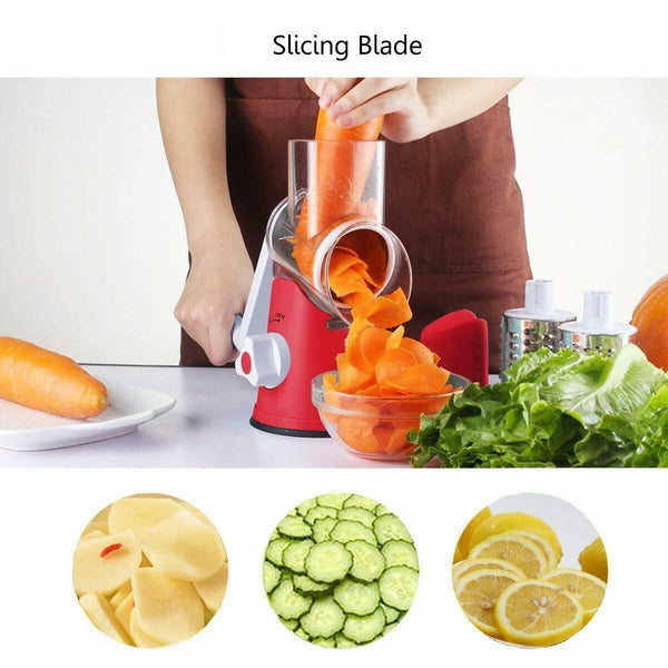 Multi-function Vegetable Shredder Hand-cranked Cheese Cutter