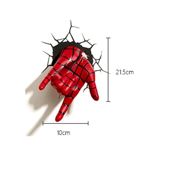Cartoon Marvel Figure Wall Lamp Birthday Gifts