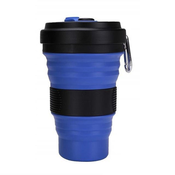 Collapsible Coffee Cup Leak Proof BPA Free Eco Reusable Coffee Mug