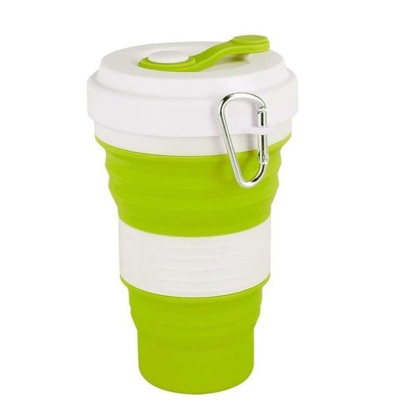 Collapsible Coffee Cup Leak Proof BPA Free Eco Reusable Coffee Mug