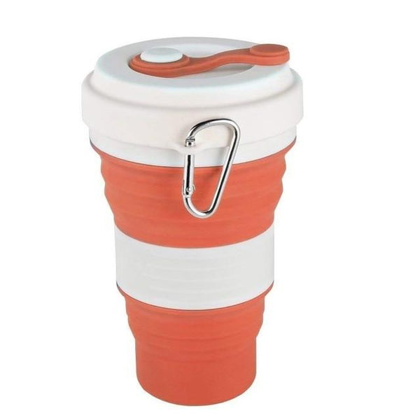 Collapsible Coffee Cup Leak Proof BPA Free Eco Reusable Coffee Mug