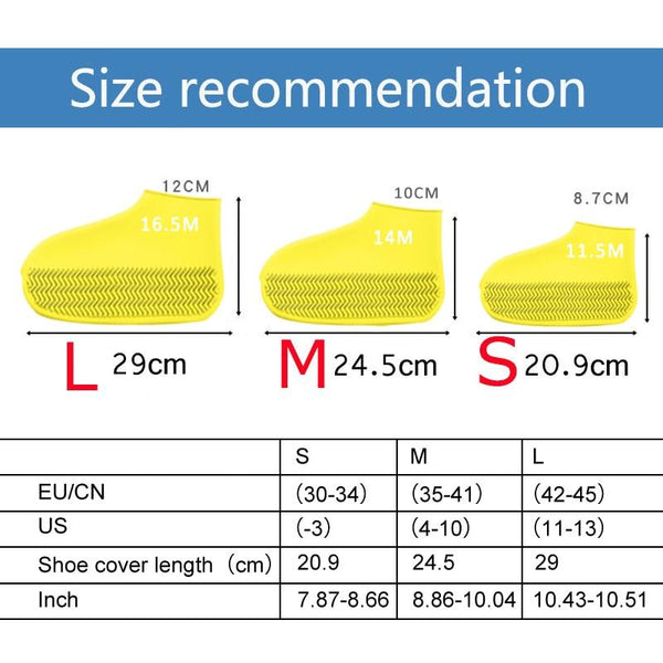 Unisex Shoes Protectors Rain Boots Cover