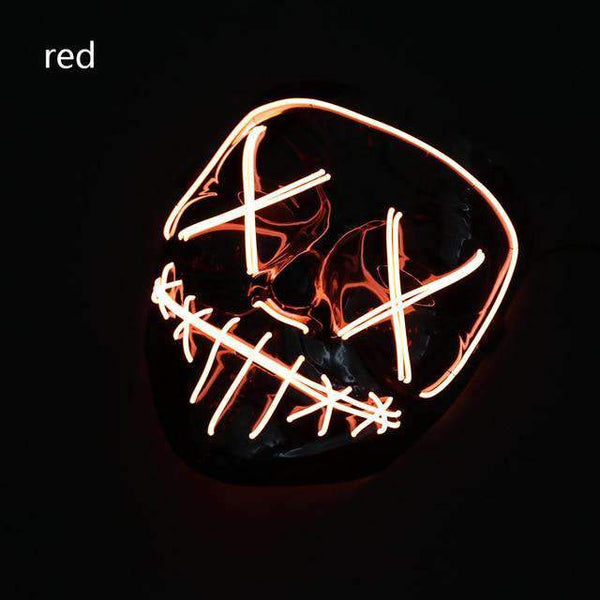 Halloween Mask LED Light Up Party Mask