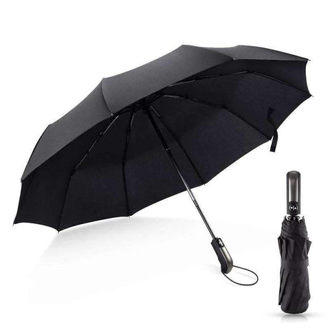 Wind Resistant Folding Automatic Umbrella