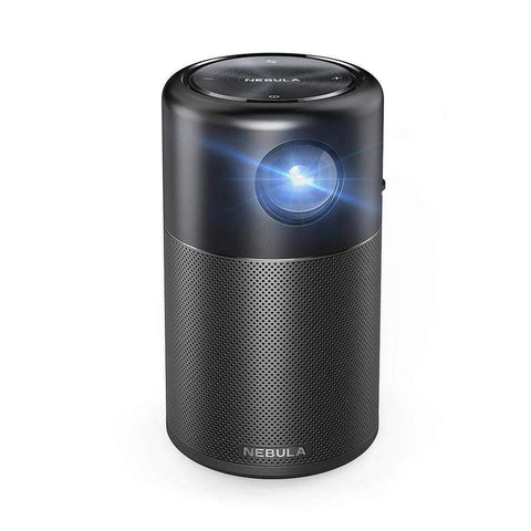 Wi-Fi Mini Projector with DLP 360' Speaker