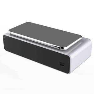 Electric LED Alarm Clock With Wireless Charger