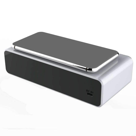 Electric LED Alarm Clock With Wireless Charger