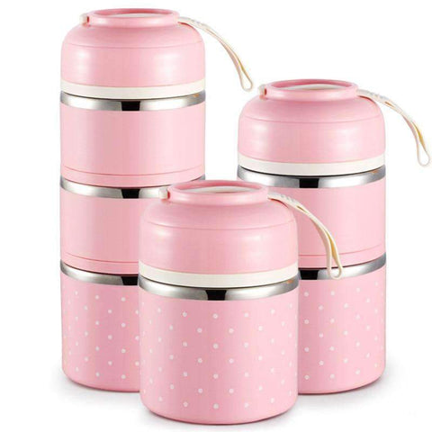 Leak-Proof Stainless Steel Thermal Lunch Box