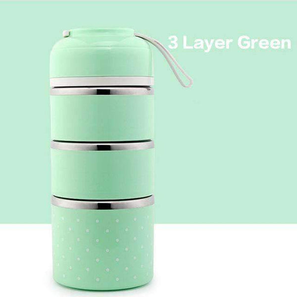 Leak-Proof Stainless Steel Thermal Lunch Box