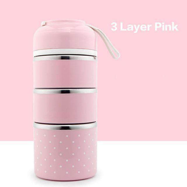 Leak-Proof Stainless Steel Thermal Lunch Box