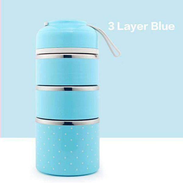 Leak-Proof Stainless Steel Thermal Lunch Box
