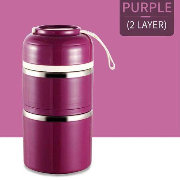 Leak-Proof Stainless Steel Thermal Lunch Box