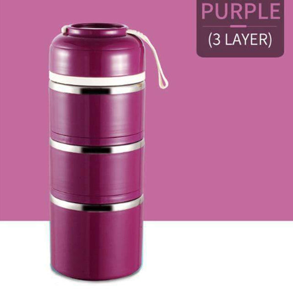 Leak-Proof Stainless Steel Thermal Lunch Box