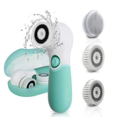Electric Silicone Face Cleansing Brush